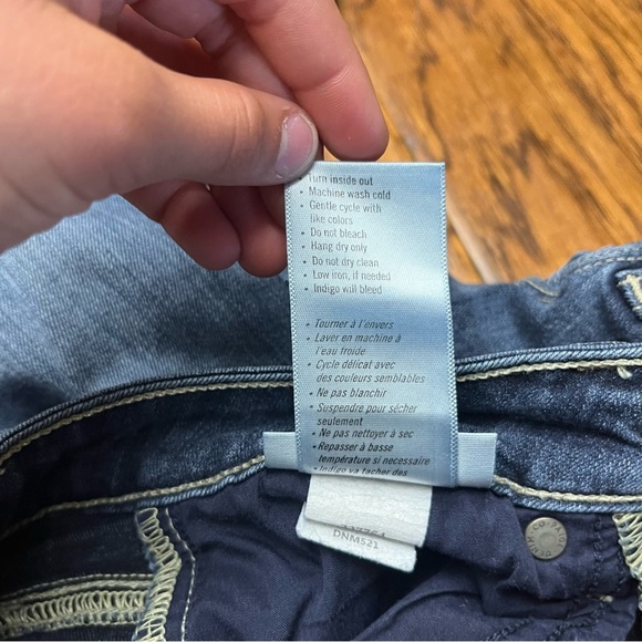 PAIGE Blue Hoxton Ankle Skinny Jeans Modern Fit - Picture 5 of 7